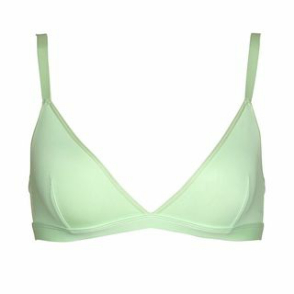 2/60🐣New Parade Dream Fit Wire-free Bra Unlined Gorgeous Turquoise Color Size S